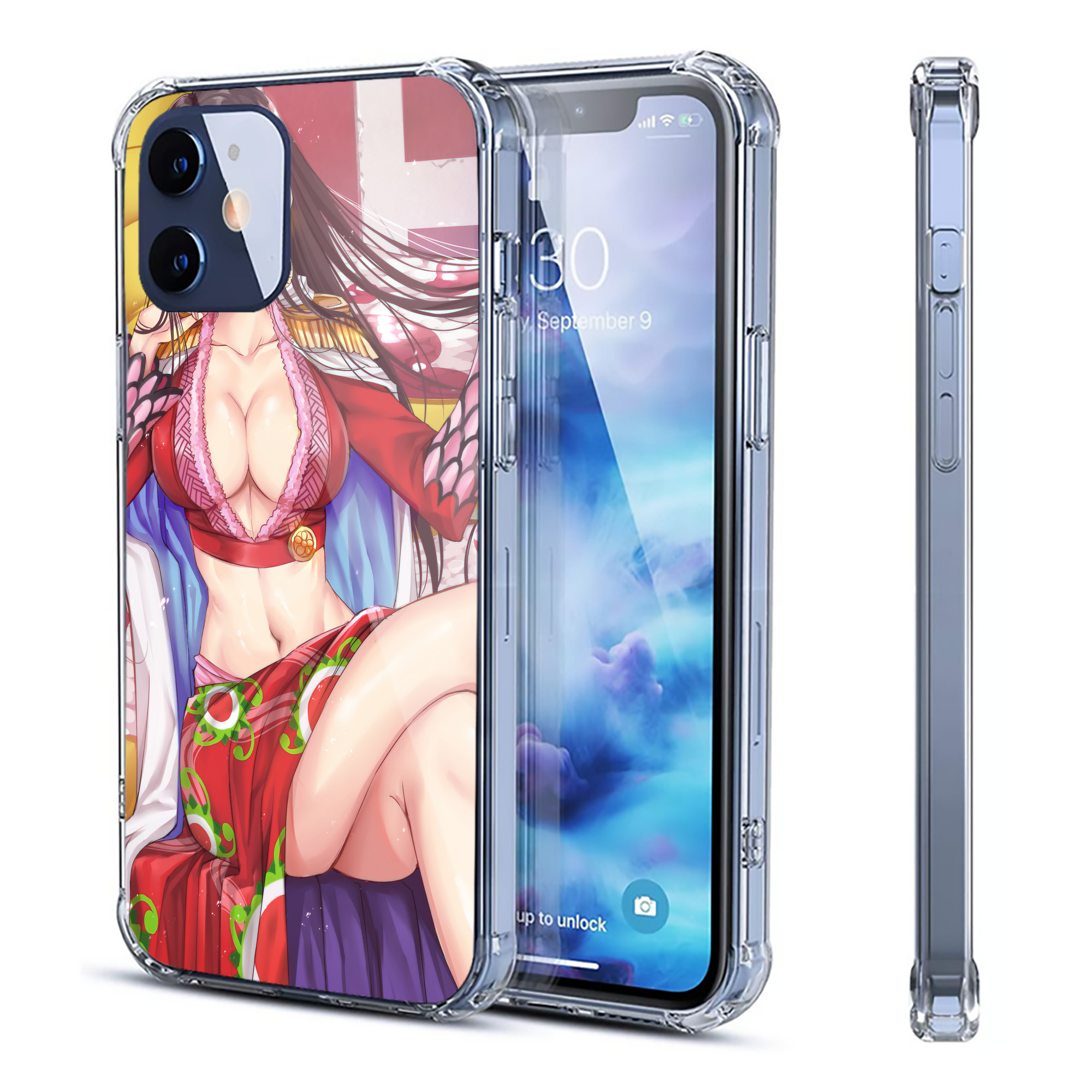（画像用） ワンピース ONE PIECE 【iPhone 12シリーズ対応】透明スマホケース（クリアソフトケース）